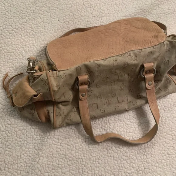 Lui Jo | Slouchy Beige Handbag Pink Interior Soft - Picture 2 of 12